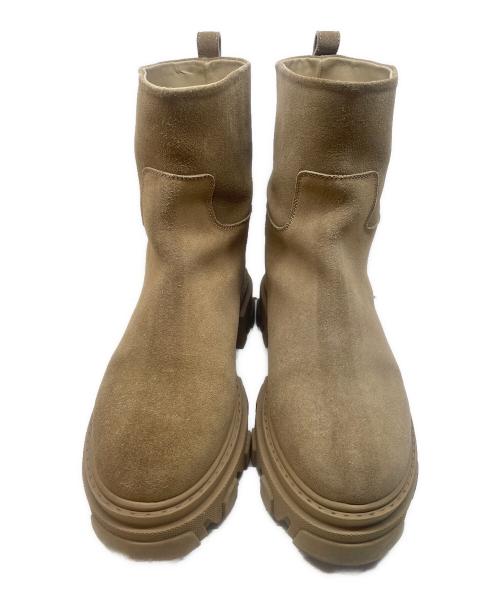 GIA BORGHINI（ジア・ボルギーニ）GIA BORGHINI (ジア・ボルギーニ) ショートブーツ ブラウン サイズ:38の古着・服飾アイテム