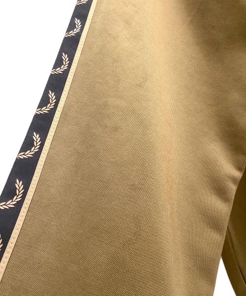 FRED PERRY（フレッドペリー）FRED PERRY (フレッドペリー) Contrast Tape Track Jacket ブラウン サイズ:SIZE Lの古着・服飾アイテム