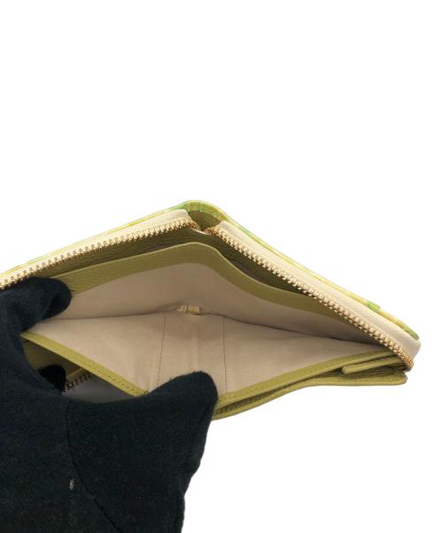 HER SCHEDULE（ハースケジュール）HER SCHEDULE (ハースケジュール) Happy Sunshine グリーン×イエローの古着・服飾アイテム