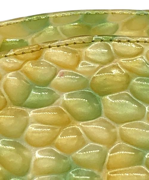 HER SCHEDULE（ハースケジュール）HER SCHEDULE (ハースケジュール) Happy Sunshine グリーン×イエローの古着・服飾アイテム