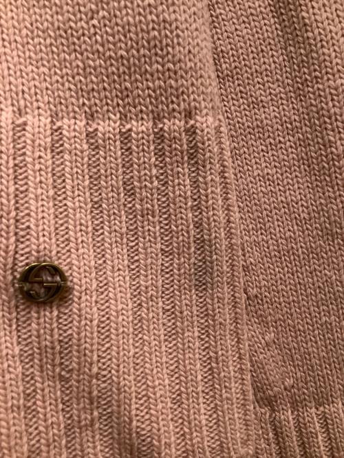 GUCCI（グッチ）GUCCI (グッチ) ニット ピンク サイズ:SIZE Lの古着・服飾アイテム