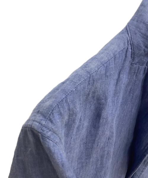 nano・universe（ナノ・ユニバース）nano・universe (ナノ・ユニバース) herdmans (ハードマンズ) テーラードジャケット ブルー サイズ:SIZE 44の古着・服飾アイテム