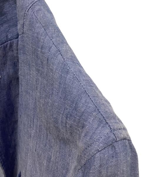 nano・universe（ナノ・ユニバース）nano・universe (ナノ・ユニバース) herdmans (ハードマンズ) テーラードジャケット ブルー サイズ:SIZE 44の古着・服飾アイテム