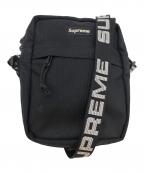SUPREMEシュプリーム）の古着「ロゴショルダーバッグ」｜ブラック