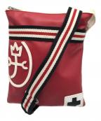 CASTELBAJACカステルバジャック）の古着「ショルダーバッグ」｜レッド×ホワイト