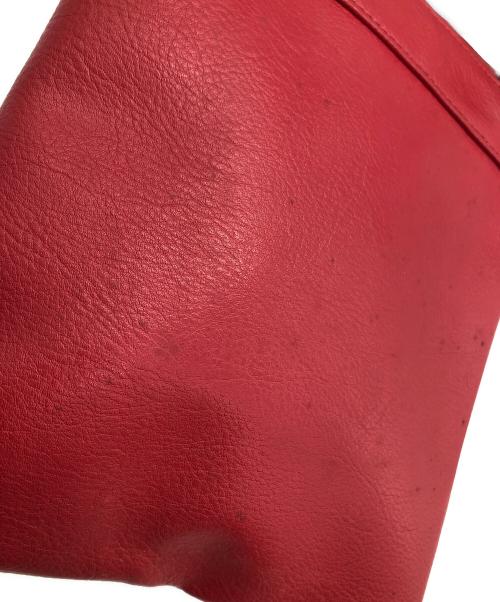 CASTELBAJAC（カステルバジャック）CASTELBAJAC (カステルバジャック) ショルダーバッグ レッド×ホワイトの古着・服飾アイテム