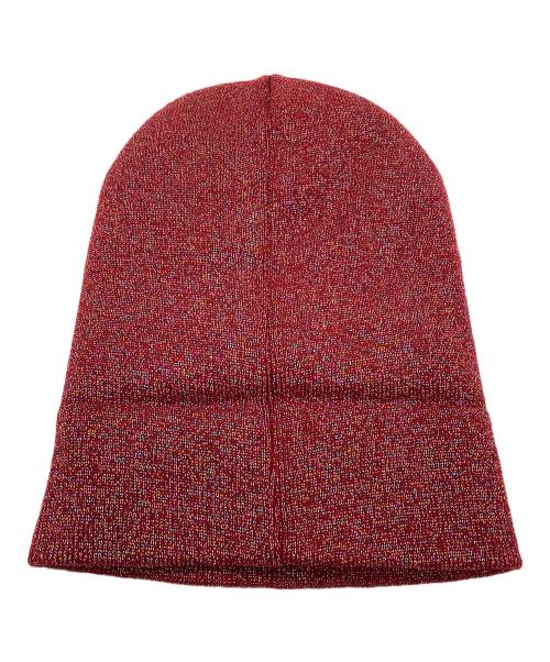 SUPREME（シュプリーム）SUPREME (シュプリーム) ニットキャップ レッドの古着・服飾アイテム