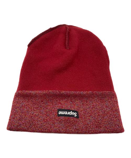 SUPREME（シュプリーム）SUPREME (シュプリーム) ニットキャップ レッドの古着・服飾アイテム