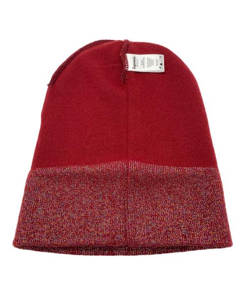 SUPREME（シュプリーム）SUPREME (シュプリーム) ニットキャップ レッドの古着・服飾アイテム