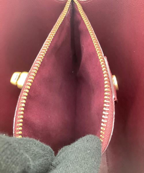 COACH（コーチ）COACH (コーチ) ウィロウ バケット バッグ シグネチャー キャンバス ブラウン×ボルドーの古着・服飾アイテム