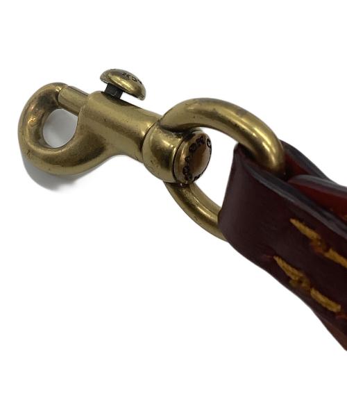 COACH（コーチ）COACH (コーチ) ウィロウ バケット バッグ シグネチャー キャンバス ブラウン×ボルドーの古着・服飾アイテム