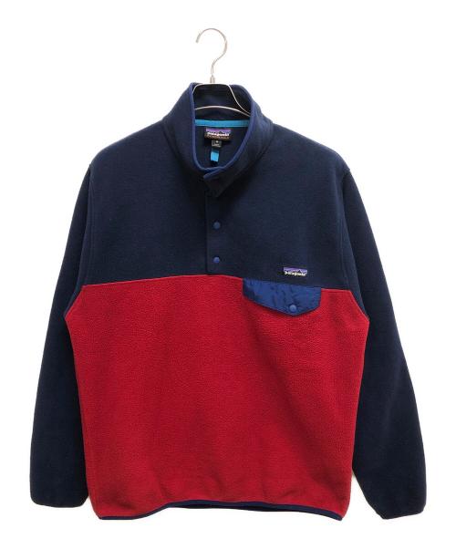 Patagonia（パタゴニア）Patagonia (パタゴニア) シンチラスナップT ネイビー×レッド サイズ:SIZE Mの古着・服飾アイテム