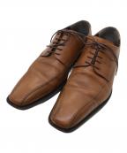 Trading postトレーディングポスト）の古着「レザーシューズ」｜ブラウン