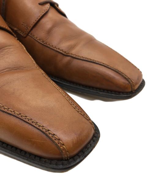 Trading post（トレーディングポスト）Trading Post (トレーディングポスト) レザーシューズ ブラウン サイズ:SIZE 41の古着・服飾アイテム