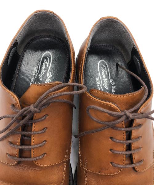 Trading post（トレーディングポスト）Trading Post (トレーディングポスト) レザーシューズ ブラウン サイズ:SIZE 41の古着・服飾アイテム