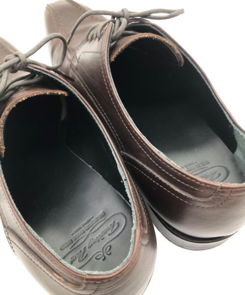 Trading post（トレーディングポスト）Trading Post (トレーディングポスト) レザーシューズ ブラウン サイズ:SIZE 7の古着・服飾アイテム