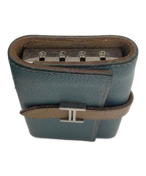 HERMES（エルメス）HERMES (エルメス) ベアン ブルー×ブラウンの古着・服飾アイテム