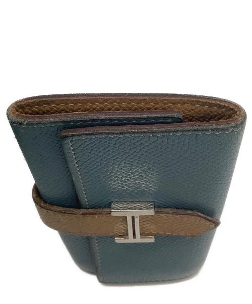 HERMES（エルメス）HERMES (エルメス) ベアン ブルー×ブラウンの古着・服飾アイテム