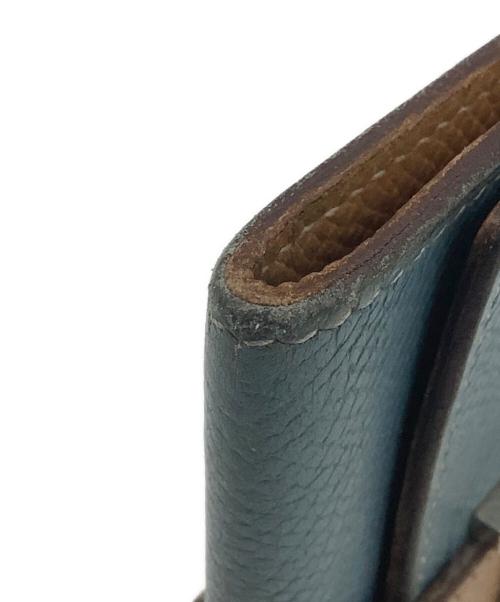 HERMES（エルメス）HERMES (エルメス) ベアン ブルー×ブラウンの古着・服飾アイテム