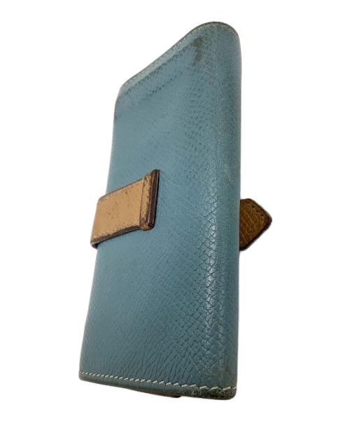 HERMES（エルメス）HERMES (エルメス) ベアン ブルー×ブラウンの古着・服飾アイテム