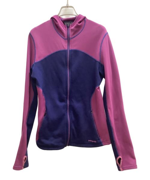 Patagonia（パタゴニア）Patagonia (パタゴニア) Cap 4 EW Full Zip Hoody ピンク×パープル サイズ:Sの古着・服飾アイテム