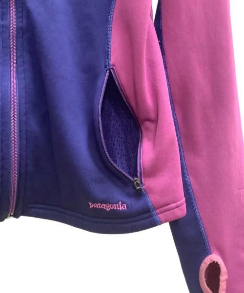 Patagonia（パタゴニア）Patagonia (パタゴニア) Cap 4 EW Full Zip Hoody ピンク×パープル サイズ:Sの古着・服飾アイテム