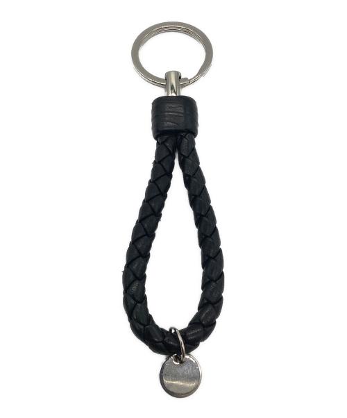 BOTTEGA VENETA（ボッテガベネタ）BOTTEGA VENETA (ボッテガベネタ) キーリング ブラックの古着・服飾アイテム