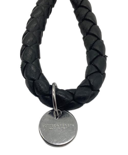 BOTTEGA VENETA（ボッテガベネタ）BOTTEGA VENETA (ボッテガベネタ) キーリング ブラックの古着・服飾アイテム