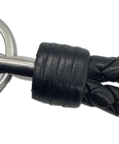 BOTTEGA VENETA（ボッテガベネタ）BOTTEGA VENETA (ボッテガベネタ) キーリング ブラックの古着・服飾アイテム