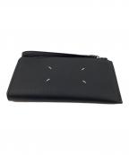 Maison Margielaメゾンマルジェラ）の古着「シュリンクレザーロングウォレット」｜ブラック