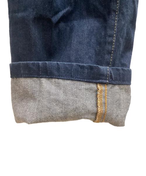 DOLCE & GABBANA（ドルチェ＆ガッバーナ）DOLCE & GABBANA (ドルチェ＆ガッバーナ) ロゴプレートジーンズ インディゴ サイズ:SIZE 48の古着・服飾アイテム