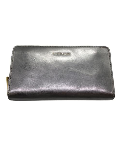 BAGGY’S ANNEX（バギーズアネックス）BAGGY’S ANNEX (バギーズアネックス) ラウンドファスナー財布 シルバーの古着・服飾アイテム