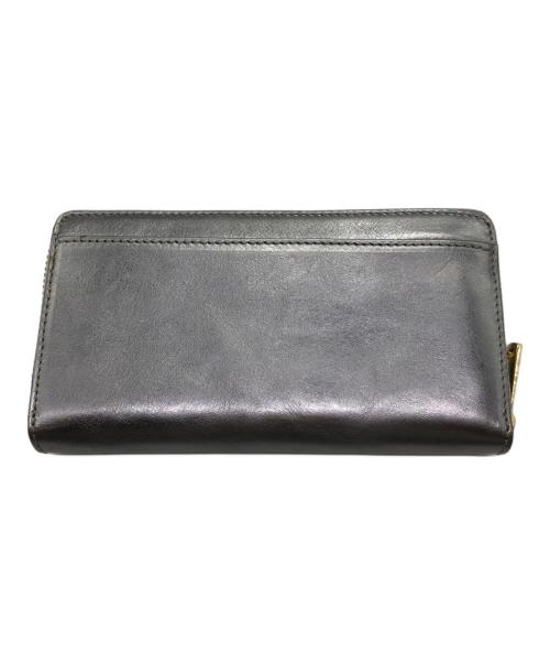 BAGGY’S ANNEX（バギーズアネックス）BAGGY’S ANNEX (バギーズアネックス) ラウンドファスナー財布 シルバーの古着・服飾アイテム