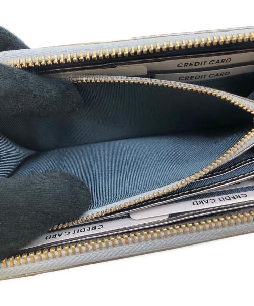 BAGGY’S ANNEX（バギーズアネックス）BAGGY’S ANNEX (バギーズアネックス) ラウンドファスナー財布 シルバーの古着・服飾アイテム