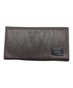 【完売品】5525gallery PORTER 長財布 シボ革 黒 入手困難 中古・古着通販】PORTER (ポーター) 5525gallery (ゴーゴーニーゴー