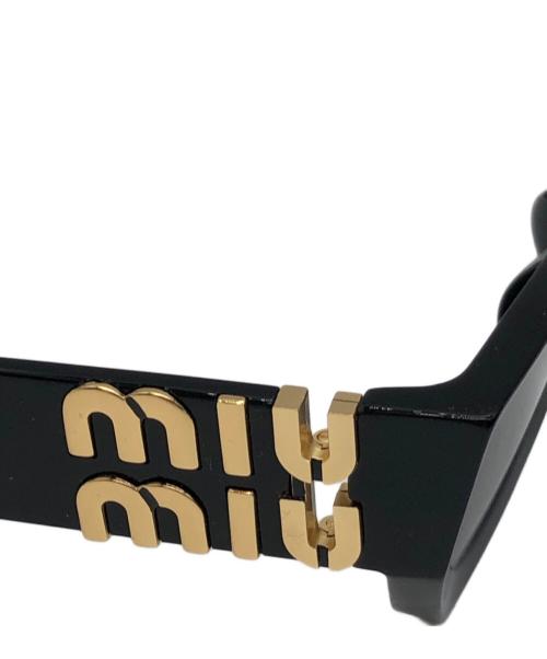MIU MIU（ミュウミュウ）MIU MIU (ミュウミュウ) サングラス ブラックの古着・服飾アイテム