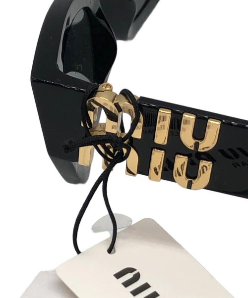 MIU MIU（ミュウミュウ）MIU MIU (ミュウミュウ) サングラス ブラックの古着・服飾アイテム
