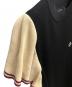 中古・古着 FRED PERRY (フレッドペリー) KNITTED DRESS ブラック×ホワイト サイズ:SIZE S：5000円