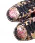 GUCCI (グッチ) ジャガードフラワースニーカー パープル×ゴールド サイズ:SIZE 36 1/2：25000円