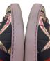 中古・古着 GUCCI (グッチ) ジャガードフラワースニーカー パープル×ゴールド サイズ:SIZE 36 1/2：25000円