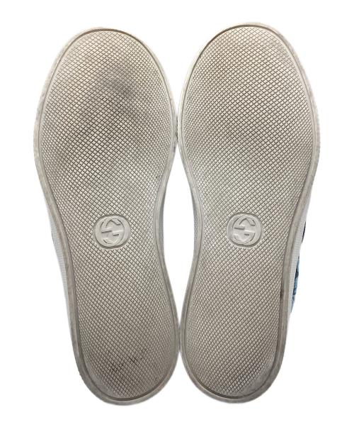 GUCCI（グッチ）GUCCI (グッチ) GGブルームス ブルー サイズ:SIZE 5の古着・服飾アイテム