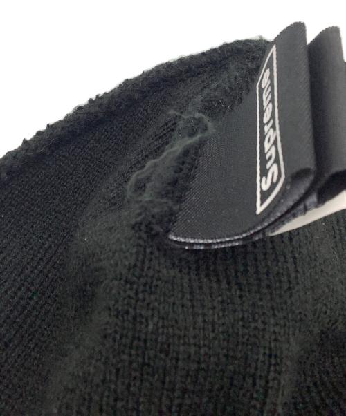 New Era（ニューエラ）New Era (ニューエラ) Supreme (シュプリーム) ニット帽 ブラックの古着・服飾アイテム