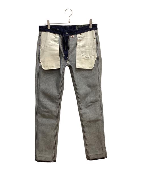 BLUE BLUE（ブルーブルー）BLUE BLUE (ブルーブルー) デニムパンツ インディゴブルー サイズ:SIZE W33×L33の古着・服飾アイテム