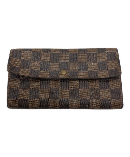 LOUIS VUITTON（ルイ ヴィトン）LOUIS VUITTON (ルイ ヴィトン)  ポシェット・ポルトモネ クレディ ブラウンの古着・服飾アイテム