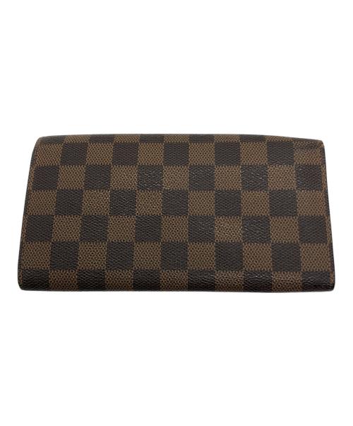 LOUIS VUITTON（ルイ ヴィトン）LOUIS VUITTON (ルイ ヴィトン)  ポシェット・ポルトモネ クレディ ブラウンの古着・服飾アイテム