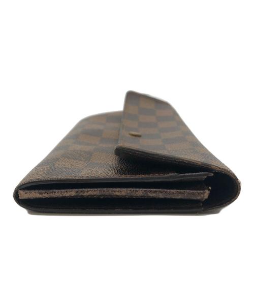 LOUIS VUITTON（ルイ ヴィトン）LOUIS VUITTON (ルイ ヴィトン)  ポシェット・ポルトモネ クレディ ブラウンの古着・服飾アイテム