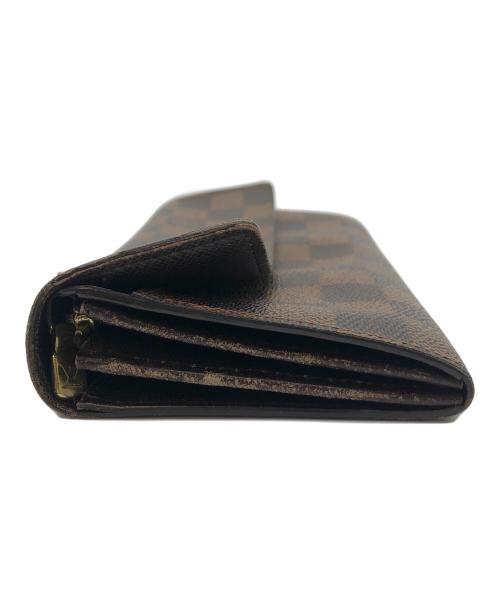 LOUIS VUITTON（ルイ ヴィトン）LOUIS VUITTON (ルイ ヴィトン)  ポシェット・ポルトモネ クレディ ブラウンの古着・服飾アイテム