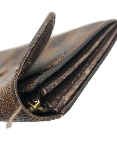 LOUIS VUITTON（ルイ ヴィトン）LOUIS VUITTON (ルイ ヴィトン)  ポシェット・ポルトモネ クレディ ブラウンの古着・服飾アイテム