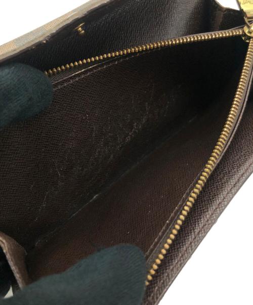 LOUIS VUITTON（ルイ ヴィトン）LOUIS VUITTON (ルイ ヴィトン)  ポシェット・ポルトモネ クレディ ブラウンの古着・服飾アイテム