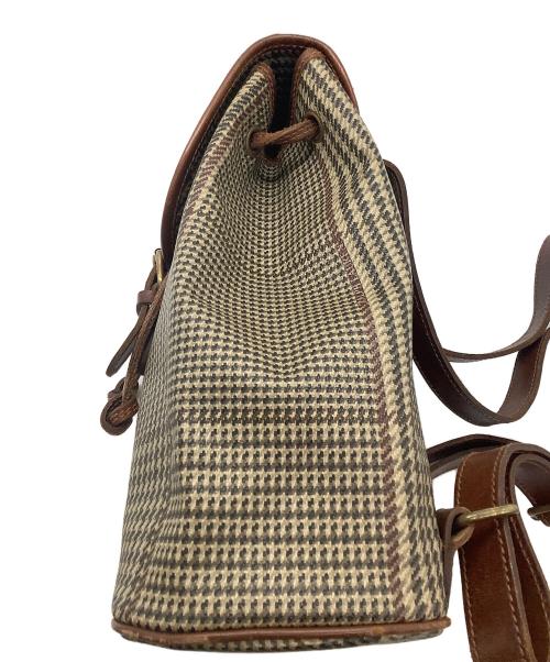 POLO RALPH LAUREN（ポロ・ラルフローレン）POLO RALPH LAUREN (ポロ・ラルフローレン) リュック ブラウン×グレー×ブラックの古着・服飾アイテム